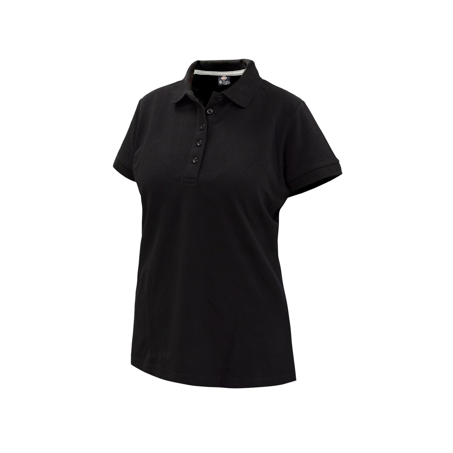 Polera Cuello Pique Comfort Spandex Manga Corta mujer