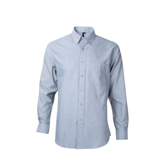 Camisa Oxford Classic Manga Larga Sin Bolsillo (JSN)