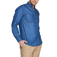 Camisa Denim Manga Larga (JSN)