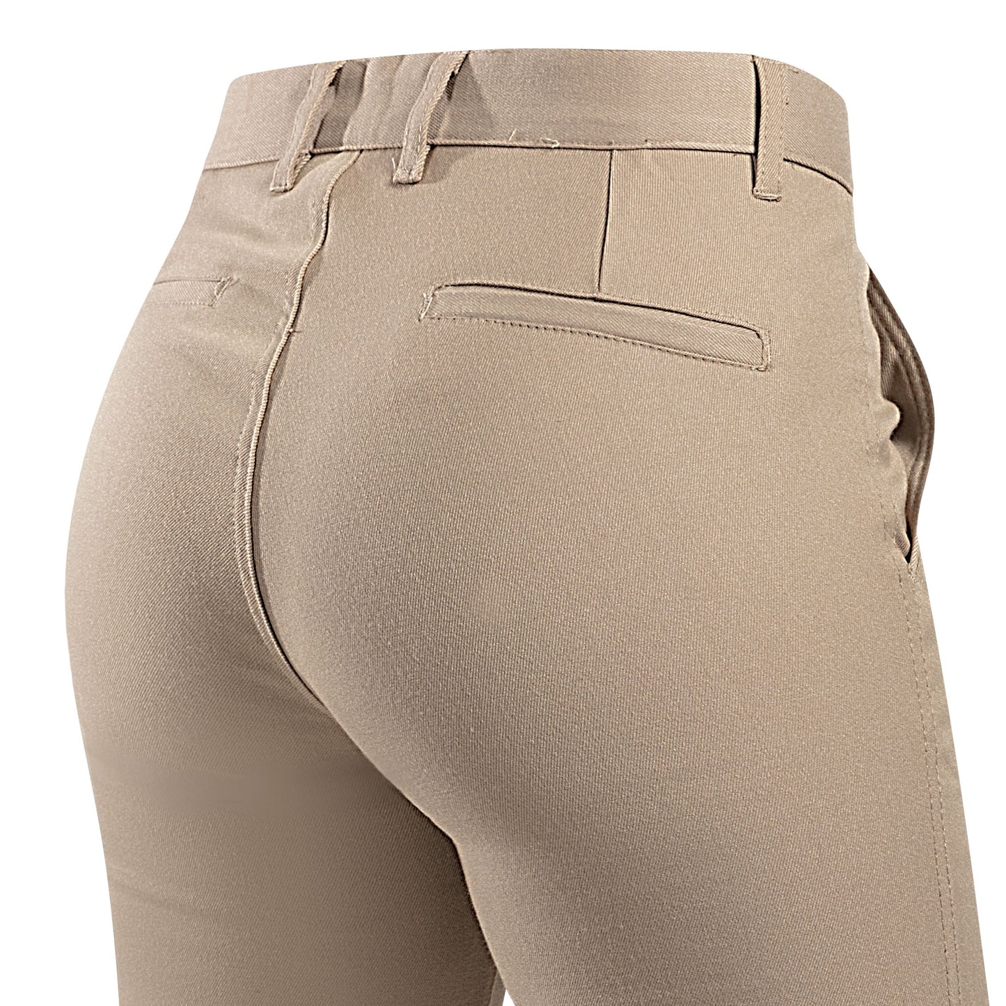 Pantalon De Vestir Gabardina Dama Spandex