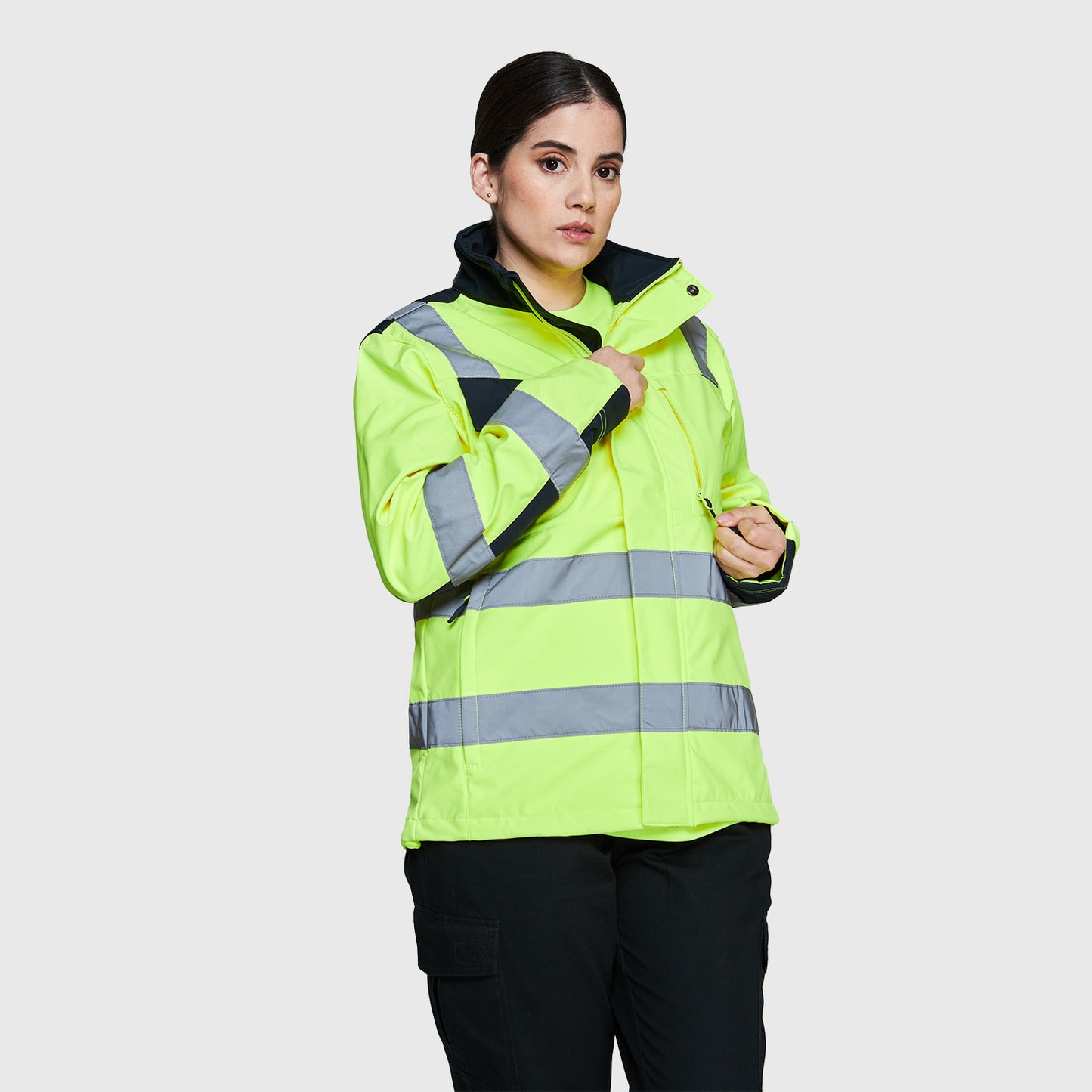 Softshell Bicolor Alta Visibilidad JSN