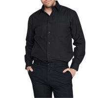 Camisa Oxford Negra Manga Larga (JSN)
