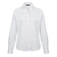 Blusa Oxford clásica de TEAMGRAFF, elegancia y practicidad para la mujer profesional, ideal para oficina y ocasiones especiales