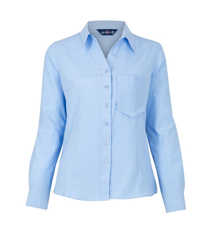 Blusa Oxford Classic Manga Larga