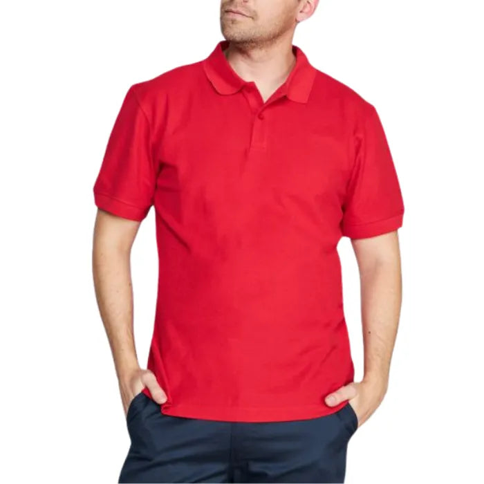 Polera Pique Hombre Manga Corta 80/20 JSN