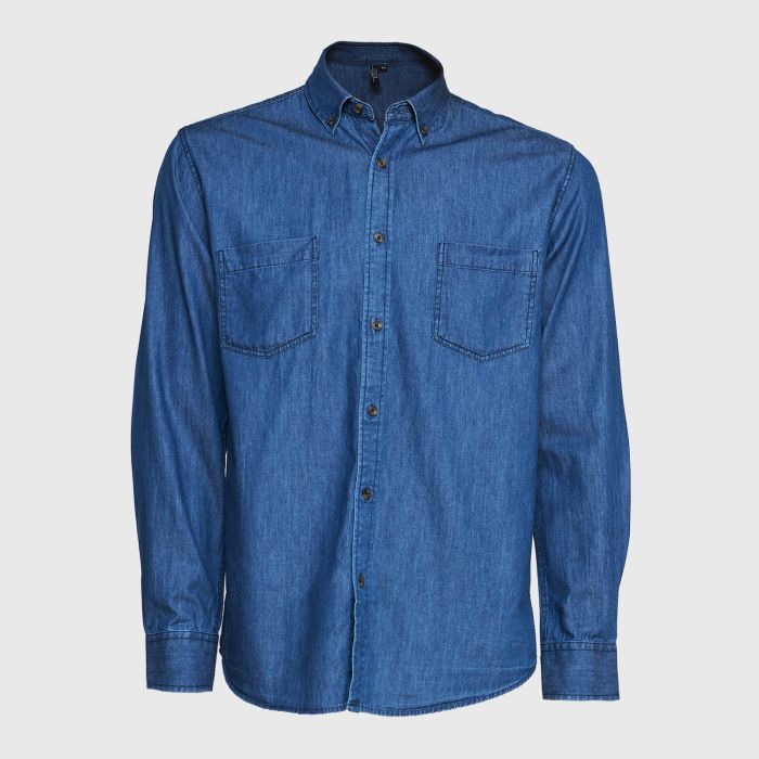 Camisa Denim Manga Larga (JSN)