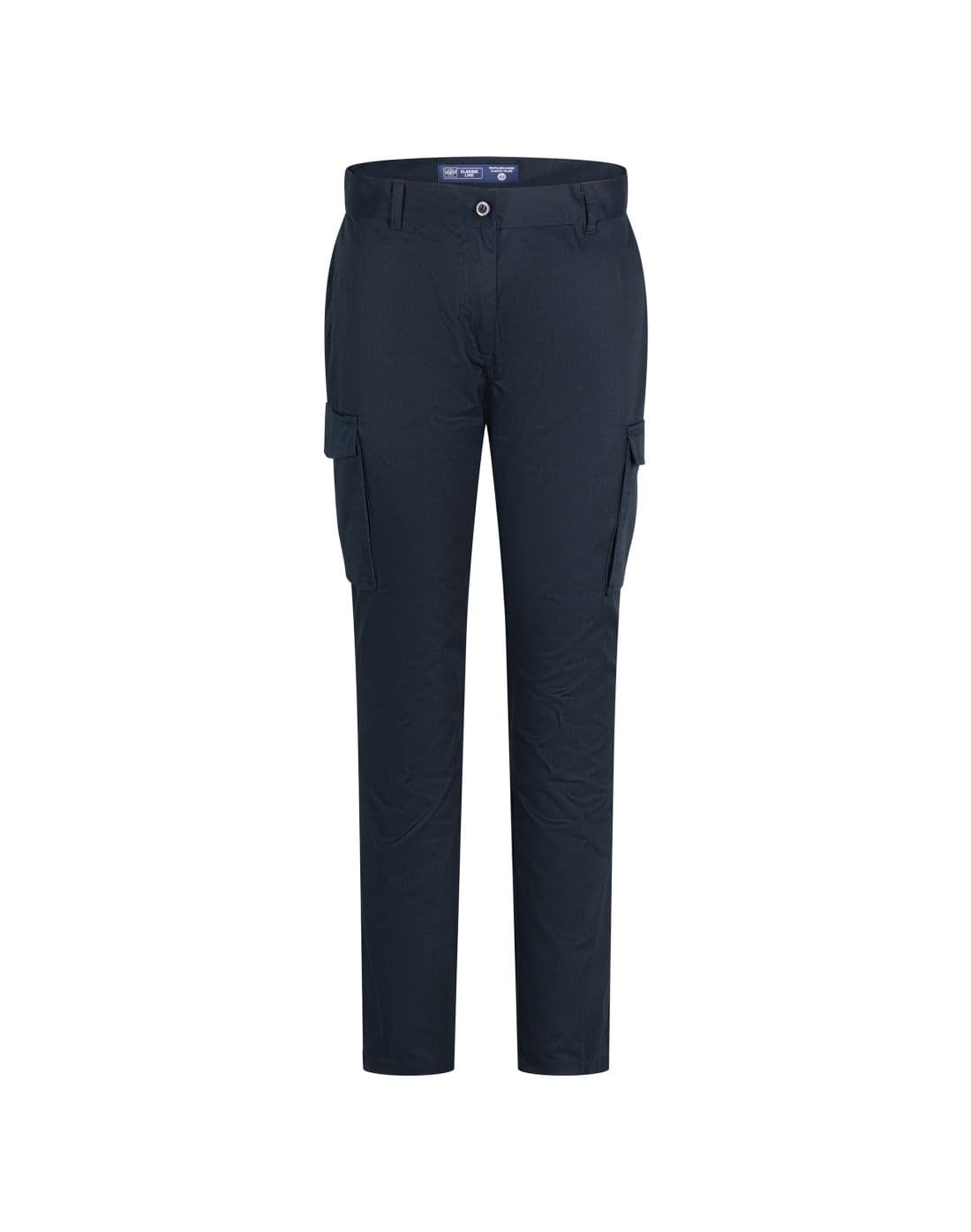 Pantalón Azul Cargo Gabardina Ejecutivo Mujer TEAMGRAFF