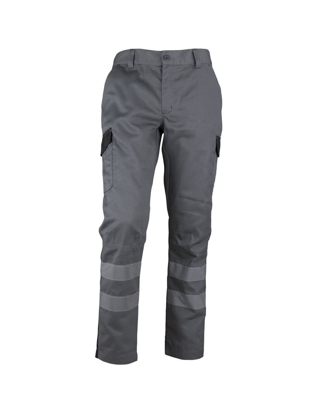 Pantalón Cargo Gabardina Bi Color con Cinta Reflectante  Practical Line
