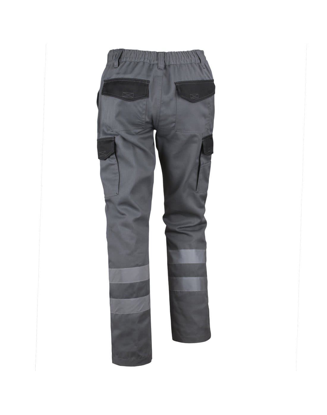 Pantalón Cargo Gabardina Bi Color con Cinta Reflectante  Practical Line