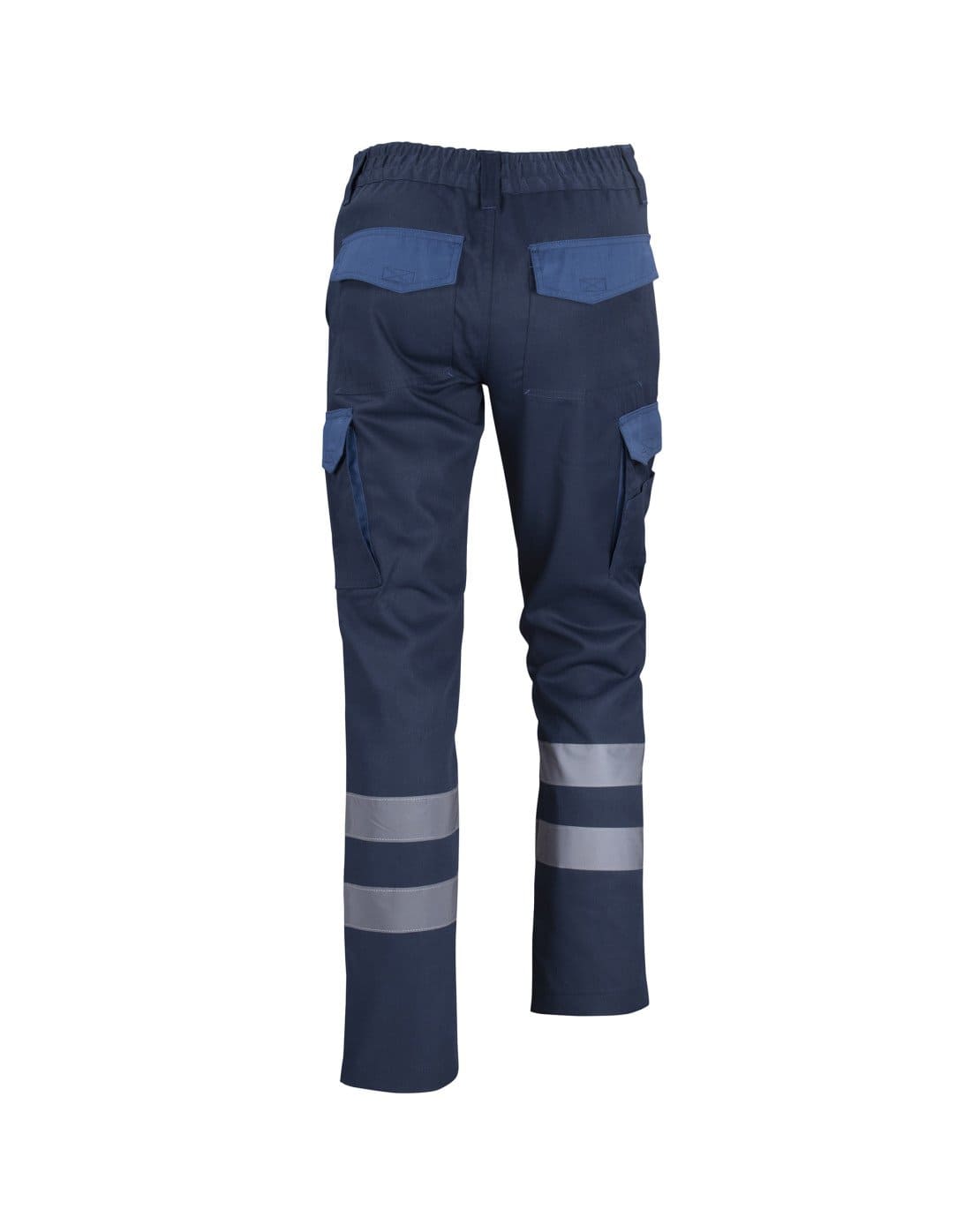 Pantalón Cargo Gabardina Bi Color con Cinta Reflectante  Practical Line