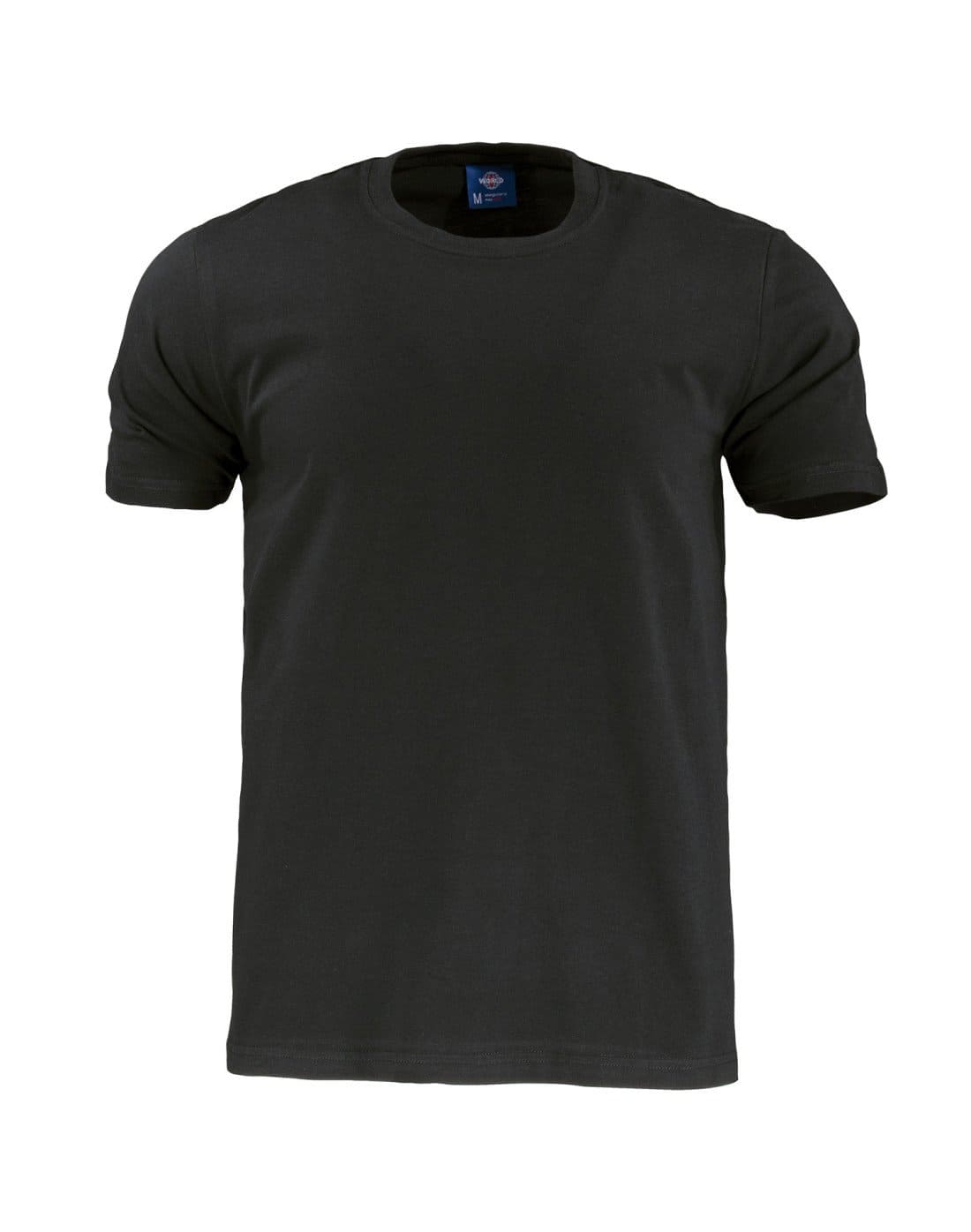 Polera polo de manga corta, perfecta para un estilo casual elegante, adecuada para el trabajo y el ocio color negro