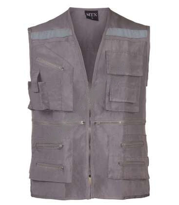 Chaleco Geologo Poplin - detalle 2