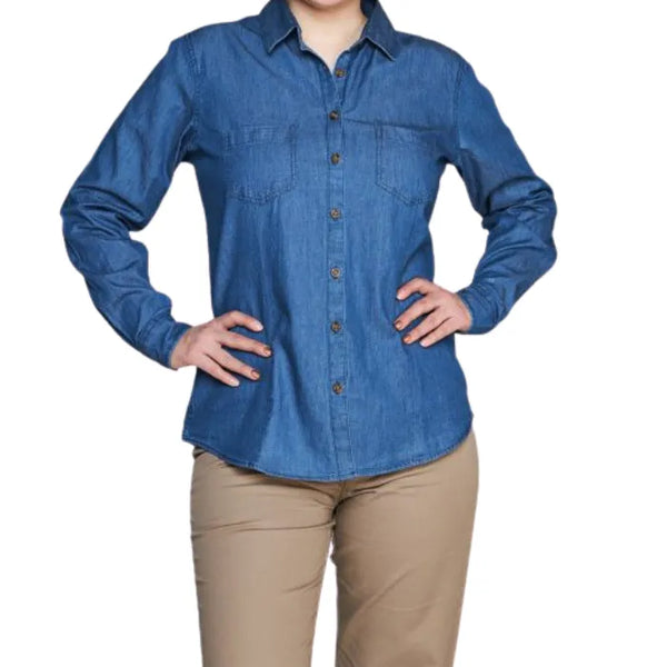 Blusa Denim Mujer