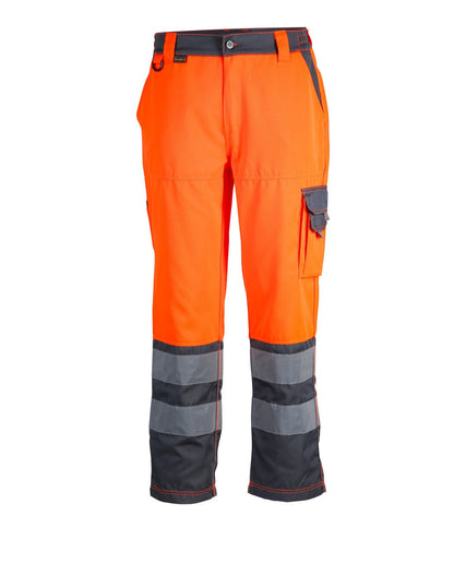 Pantalón de Alta Visibilidad Bi-Color Clase 1 para Hombre TEAMGRAFF, ideal para trabajos que requieren máxima visibilidad y seguridad